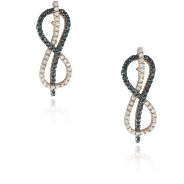 Σκουλαρίκια από Ροζ Χρυσό Κ1